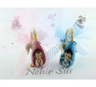 Bebek şekeri Leylek Bohcasında