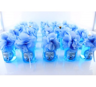 Bebek şekeri 50cc Mantar şişe mavi