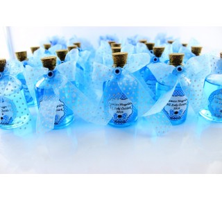 Bebek şekeri 50cc Mantar şişe mavi