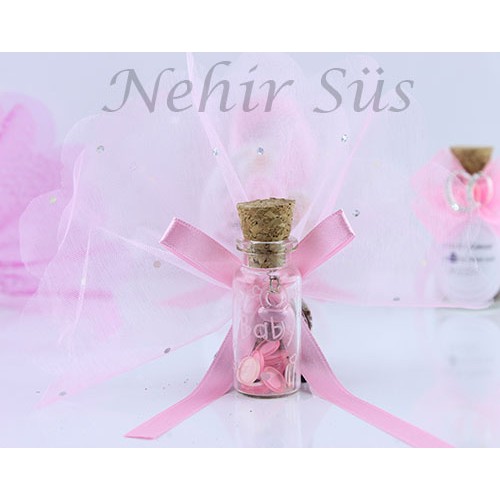 Bebek Şekeri Emzikli Mantar Şişe