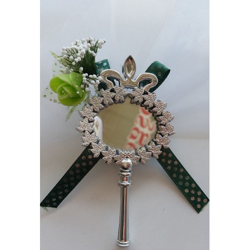 Yeşil Çiçekli Ayna