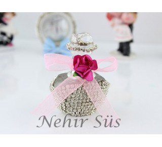 Taşlı Parfüm şişesi