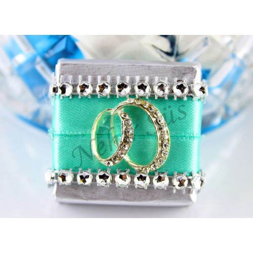 Su Yeşili Dekor Çikolata